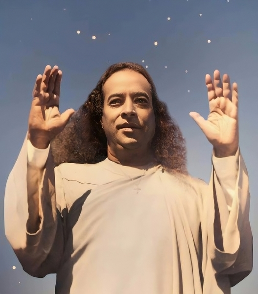 Paramhansa Yogananda Blessing | Digital Portrait | Printable | Wall Art | Spiritual  by Kalki Kriva Dna