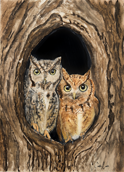Evening Duet Print