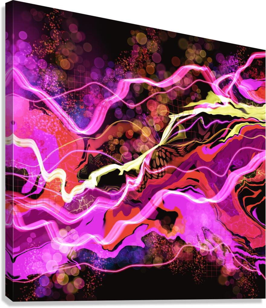 Lightening Strikes Again Canvas Print