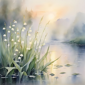  Serenity by the Stream