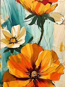 Blooming Brilliance: A Close-Up Floral
