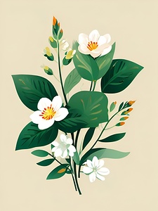 Simple Elegance: White Bouquet 