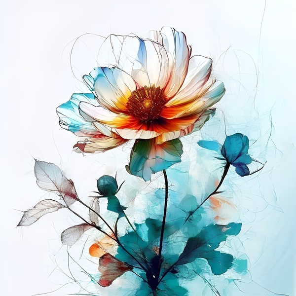 Bloom Burst Print