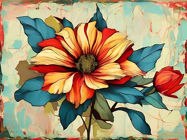  Surreal Bloom Print
