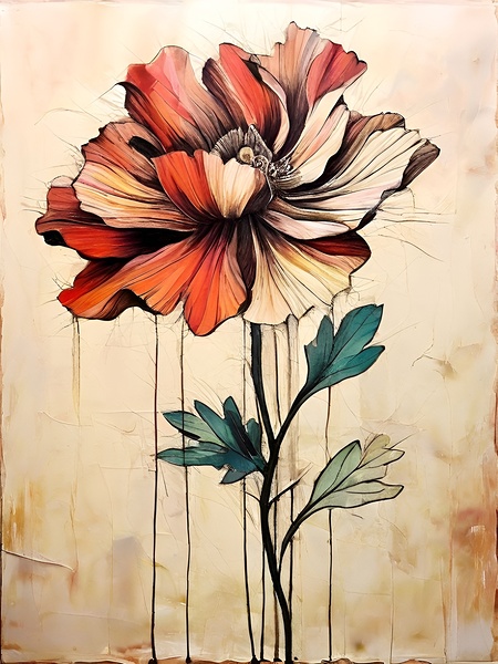 Floral Bloom Print