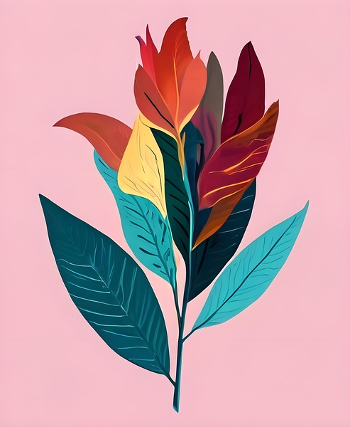 Tropical Oasis Print