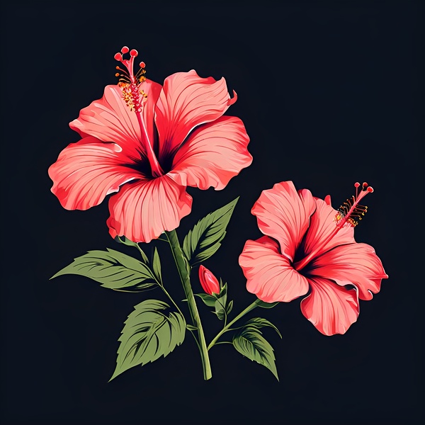 Elegance in Bloom Print