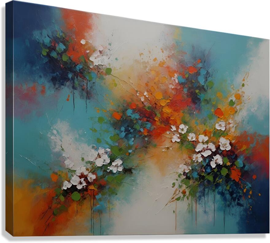 Blooming Vibrance Canvas Print