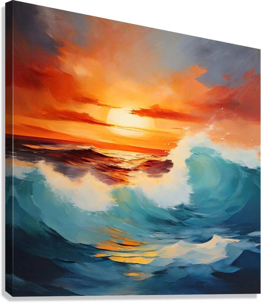 Tranquil Sunset Canvas Print
