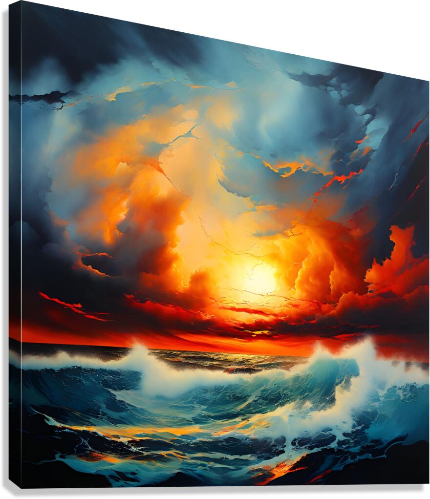 Serene Sunset Canvas Print