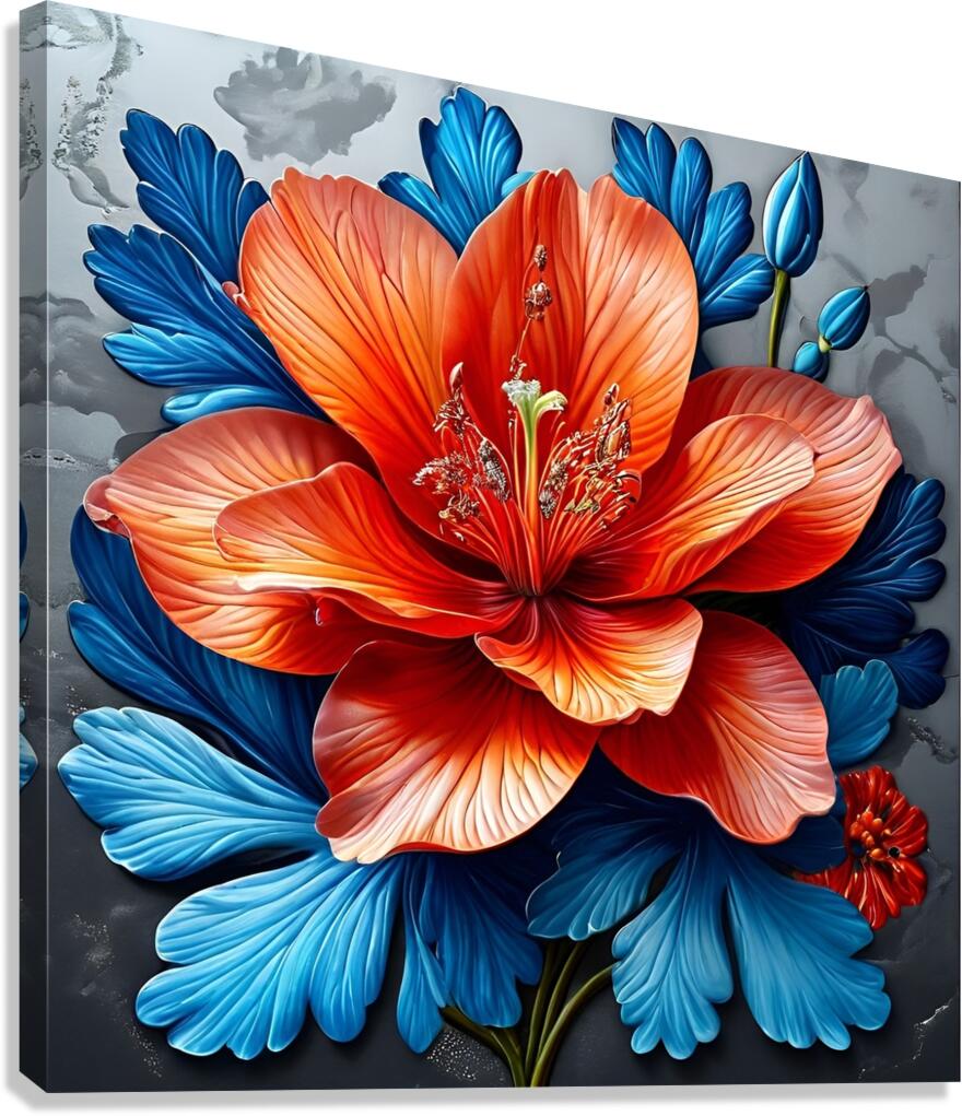 Surreal Bloom Canvas Print