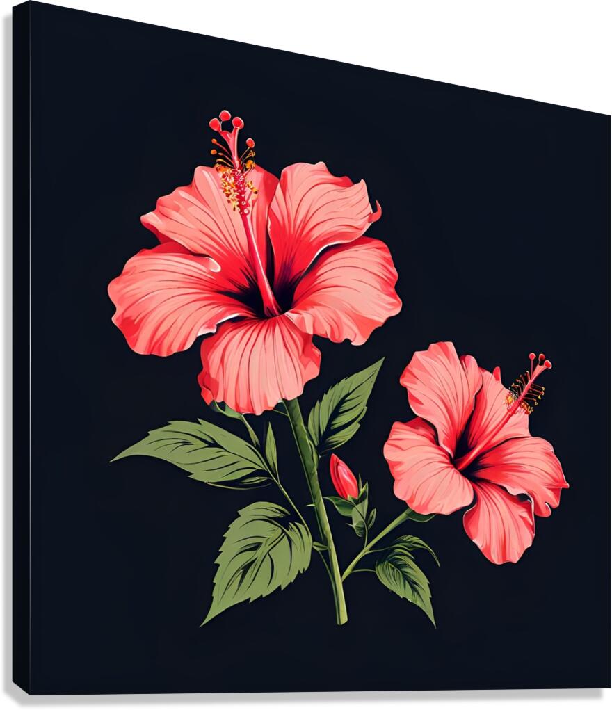 Elegance in Bloom Canvas Print