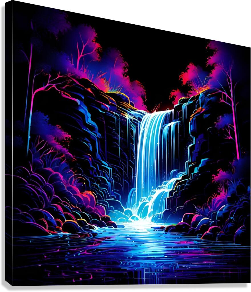 Cascading Dreamscape Canvas Print