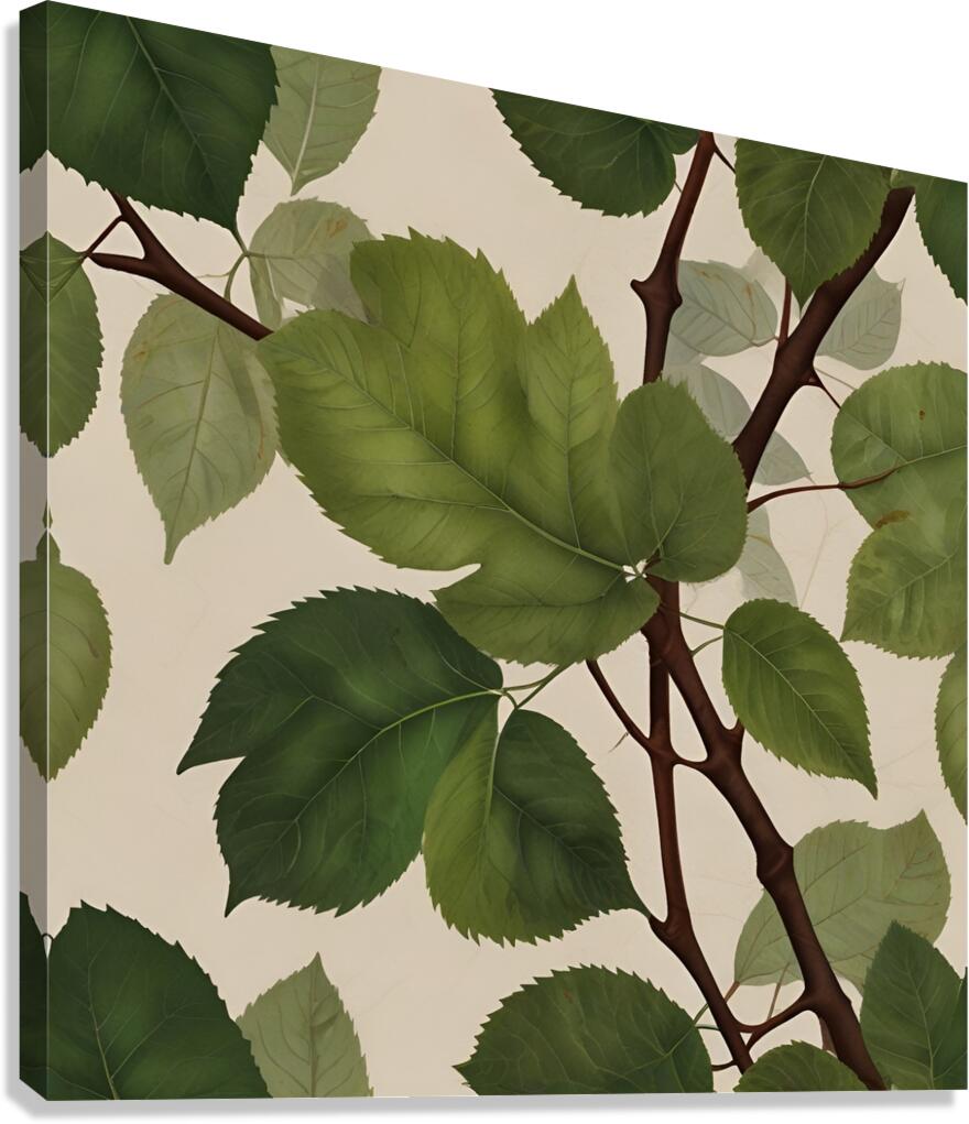 Verdant Tapestry Canvas Print