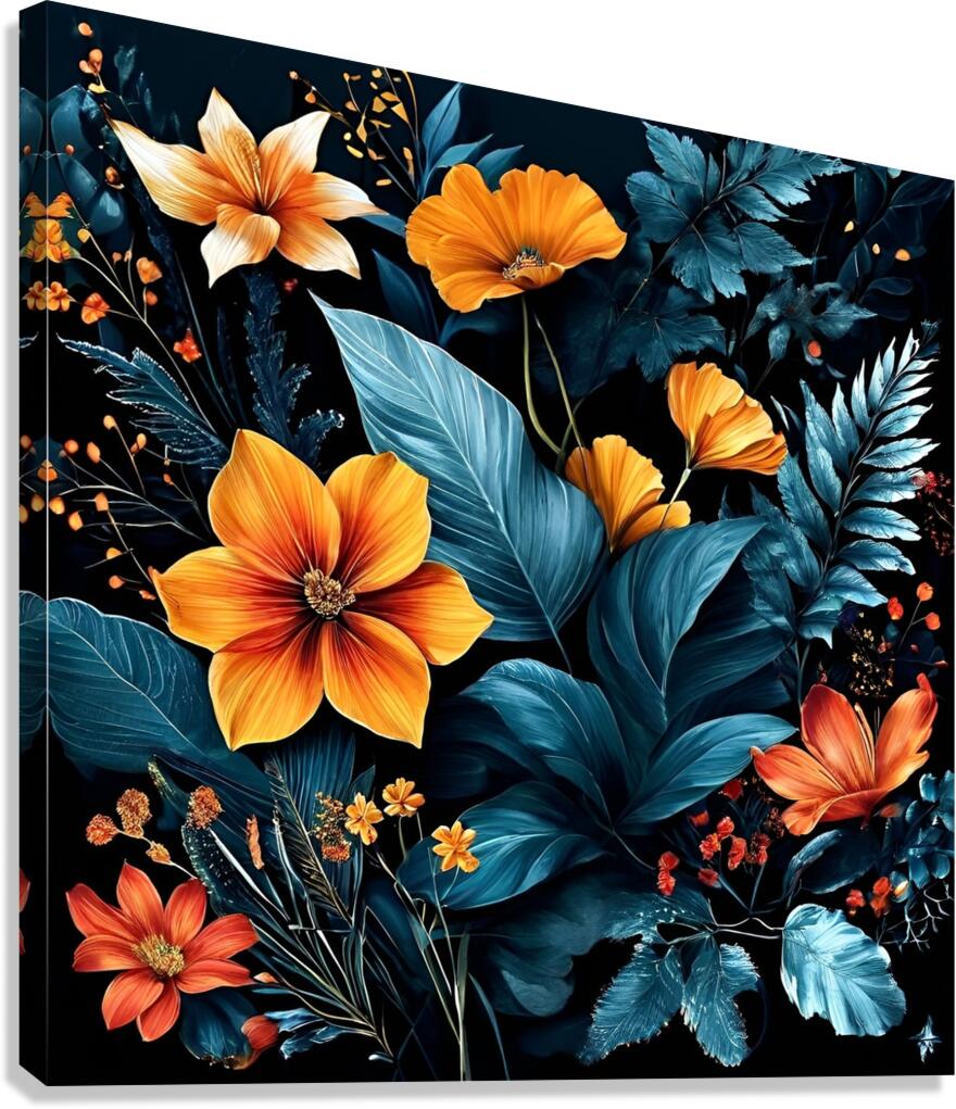Bold Blooms Canvas Print