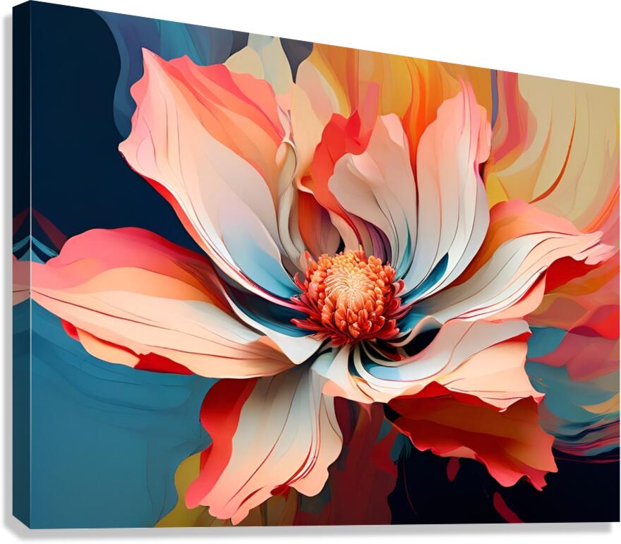 Vivid Bloom Canvas Print
