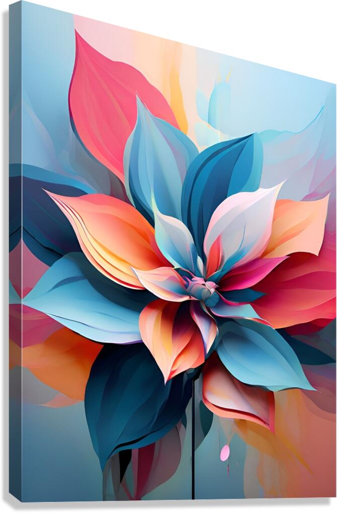 Vibrant Bloom Canvas Print