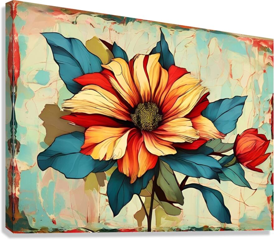  Surreal Bloom Canvas Print