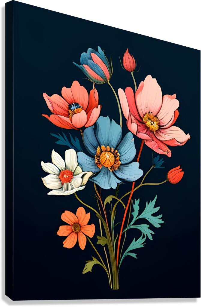 Night Bloom Canvas Print