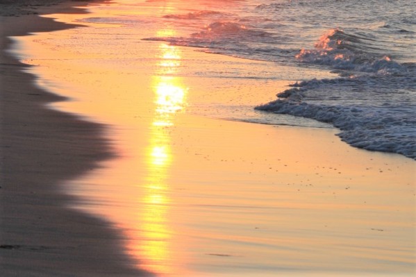 Sunset reflection Print