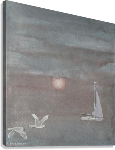  yacht Canvas Print