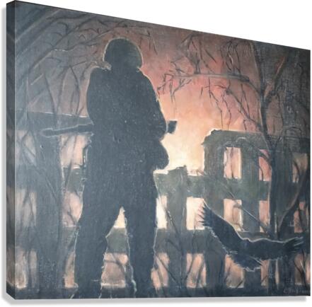 War.. Canvas Print