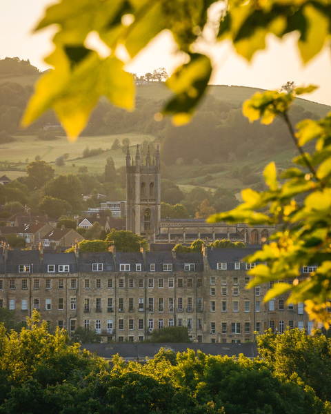 St Saviour’s Church in sunset by Rowena Ko