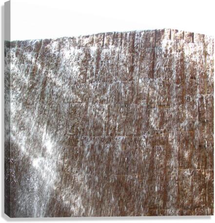 Water Wall Canvas Print