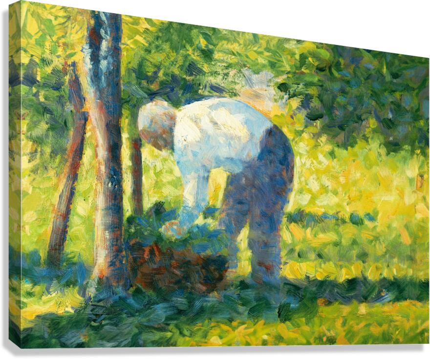 The Gardener Canvas Print
