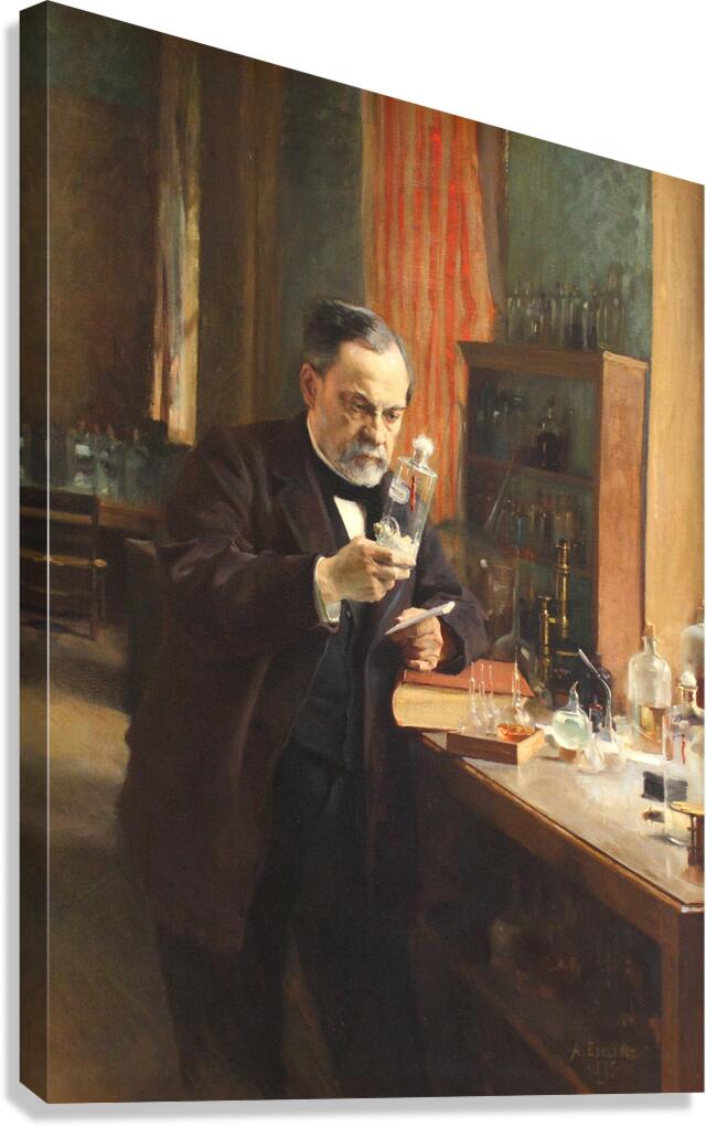 Louis Pasteur  Canvas Print