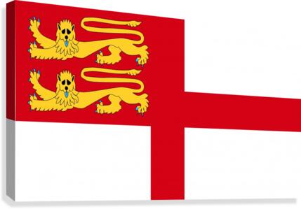 sark flag Canvas Print