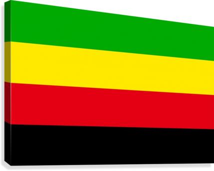 Bamileke flag Canvas Print
