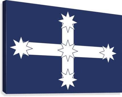 eureka flag Canvas Print