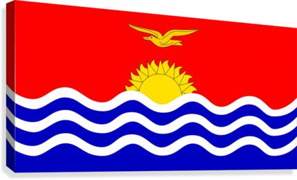 Kiribati Canvas Print