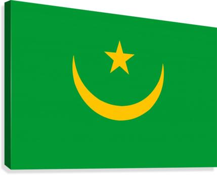 Mauritania Canvas Print