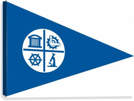 minneapolis flag Canvas Print