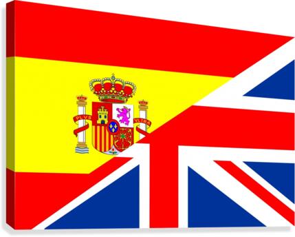 spain uk Canvas Print