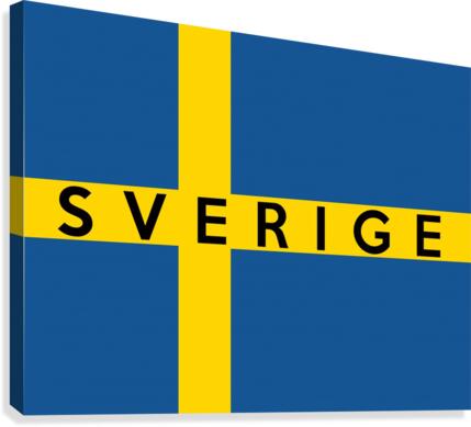 Sverige Canvas Print