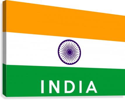 India name Canvas Print