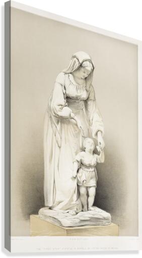 The first step Canvas Print