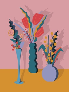 Des fleurs