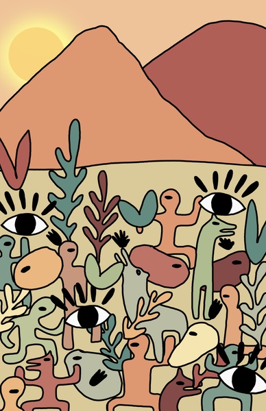 Desert  Print