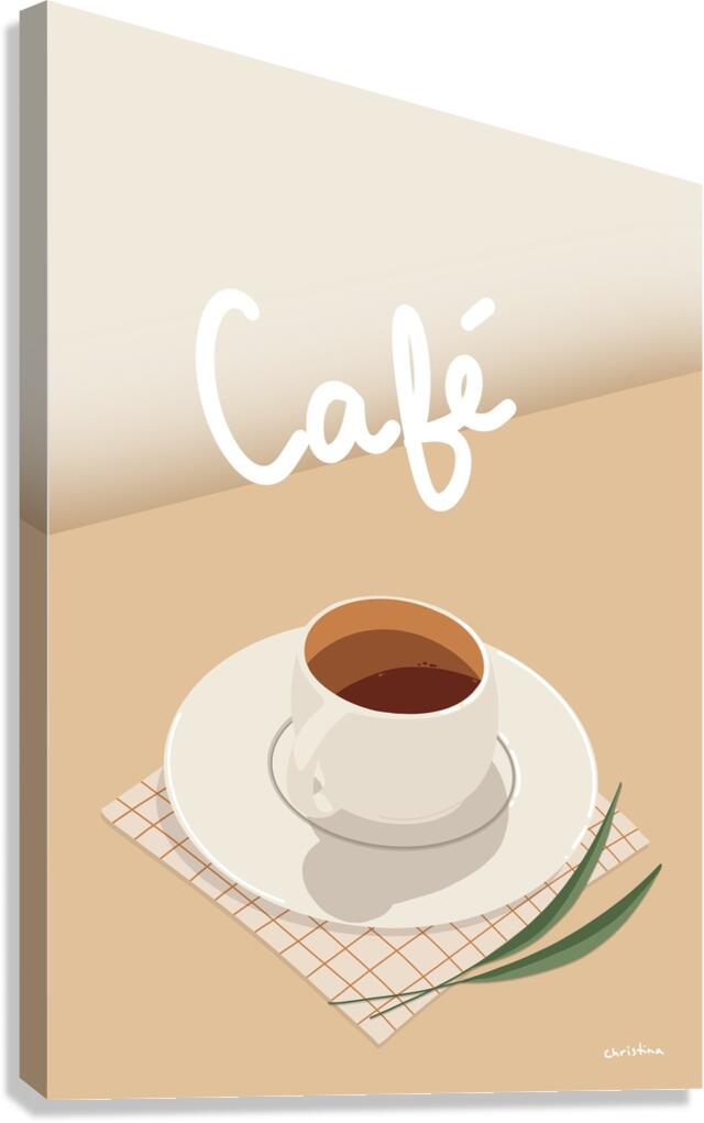 Cafe Canvas Print