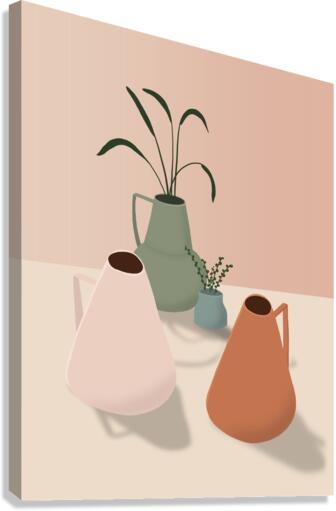 Les vases Canvas Print