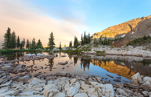 Monashee: Golden Hour Reflections No.2