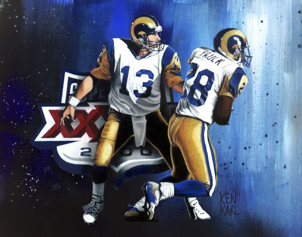 RAMS Superbowl 2000 Print