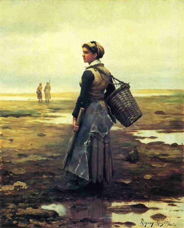 Clamming Print