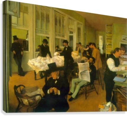 Cotton Exchange Canvas Print