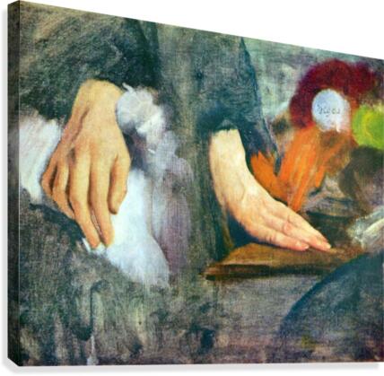 Hand Study Canvas Print