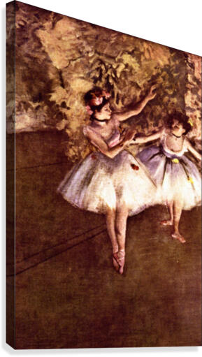 Young Dancers Canvas Print